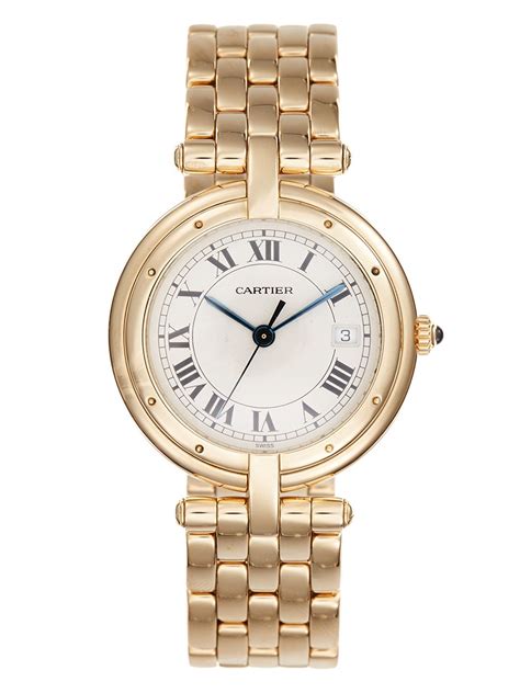 cartier round watch|cartier watch round face.